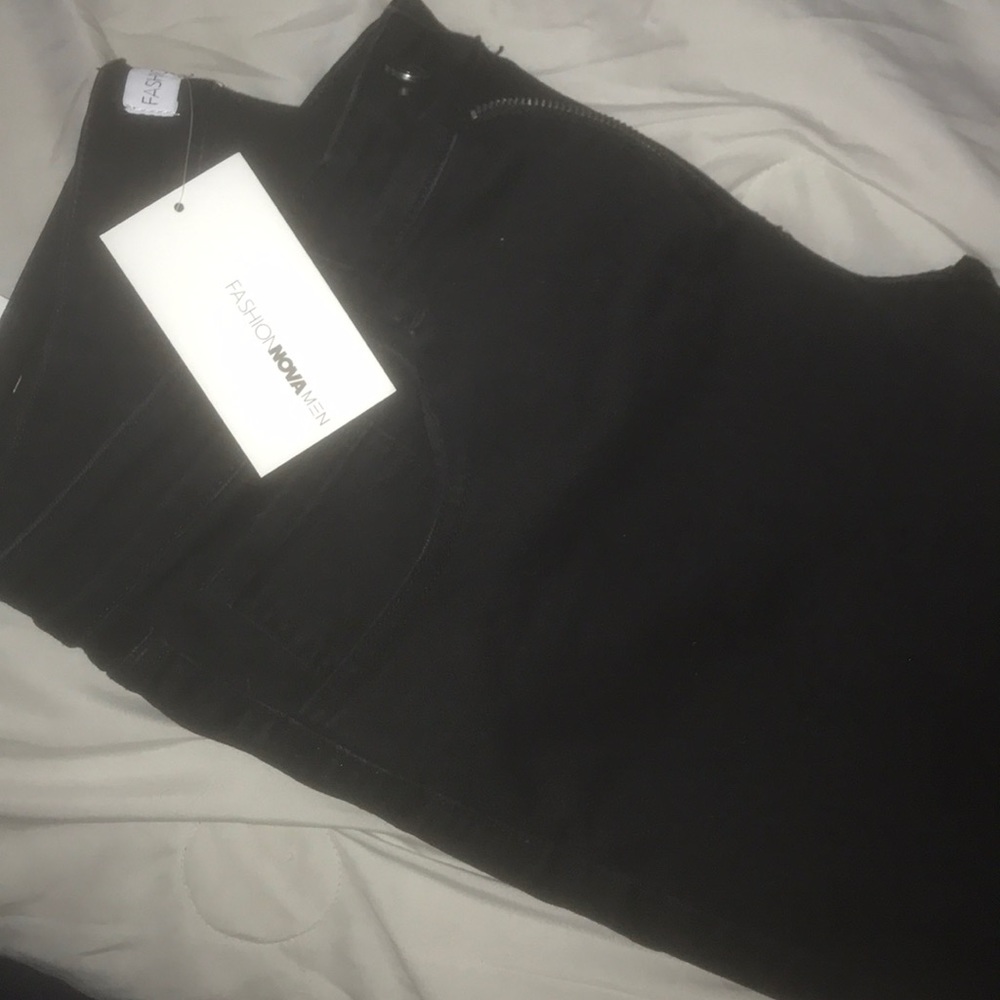 Black men fashionova jeans never worn size 36